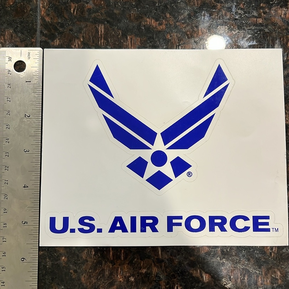 Air Force Auto Decal - Picture 2 of 2